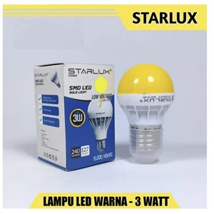 Lampu LED Starlux Bulb 3.0W 6500k Yellow ST8803Y