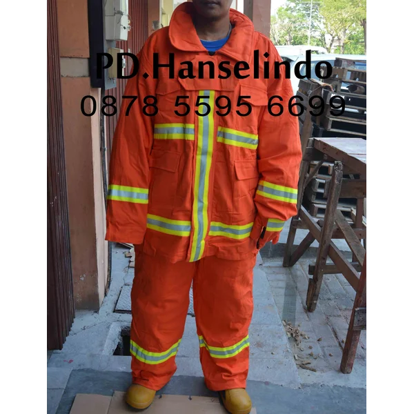 FIREMAN FIREFIGHTER UNIFORM PANTS SHIRT JACKET KEBARAKAN-ARAMID NOMEX FIREPROOF & HOT LOW PRICE