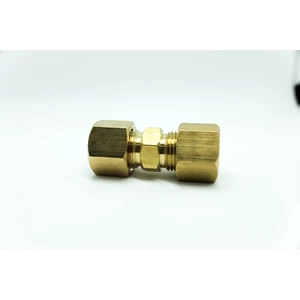 Compression Fitting Kuningan Union Connector Sleeve Ferulle Cincin Brass Pipa Male 