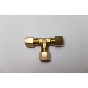 Compression Fitting Kuningan Tee Connector Male Brass Ferulle Cincin Olive