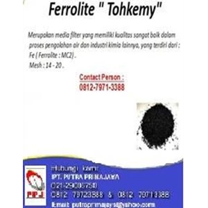 Media Filtrasi Ferrolite Tohkemy - Filter Air