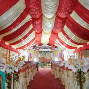 DEKORASI TENDA PESTA PERNIKAHAN