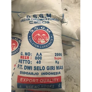 Dsgm Kalsium Karbonat (Caco3) Kemasan 40 Kg/Karung