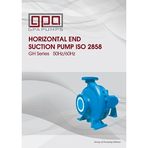 GPA Centrifugal Pump end suction GH series