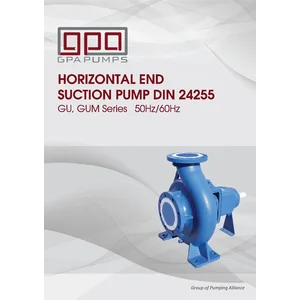 GPA GU series centrifugal pumps