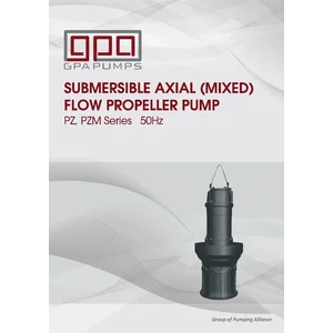 Pompa Submersible axial dan mixed flow GPA PZseries