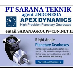 PT SARANA TEKNIK APEX ADR  Series High Precision Planetary