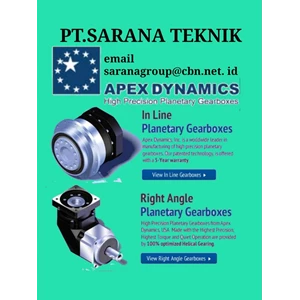 PT SARANA TEKNIK APEX DYNAMIC Gearbox Motor Planetary