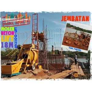 Mesin Molen Beton Lift 18M Xtramix Mixer Beton Cor Indonesia Mesin Beton