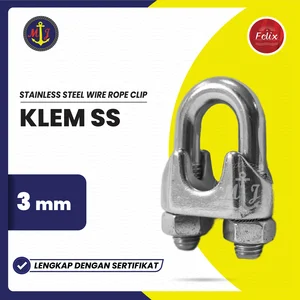 3 MM SS Clamps (Stainless Clamps)