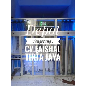 mesin sterilisasi minuman - Depot R O 100 galon Kredit