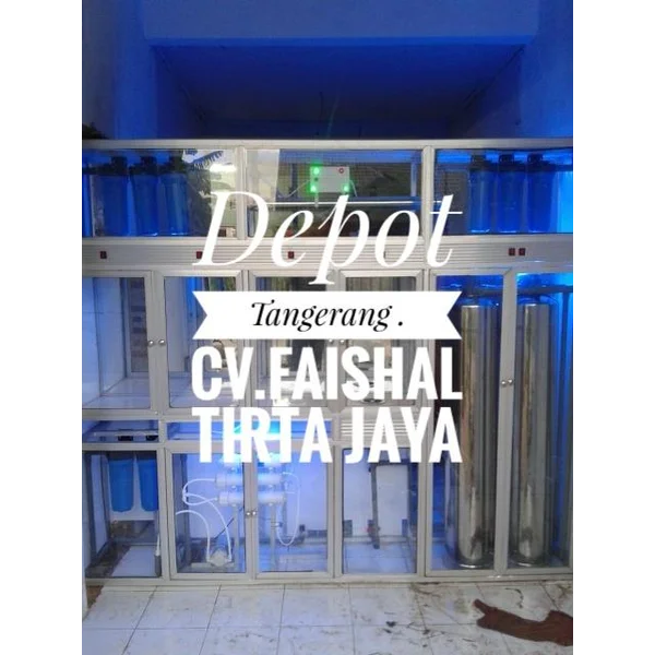 mesin sterilisasi minuman - Depot R O 100 galon Kredit