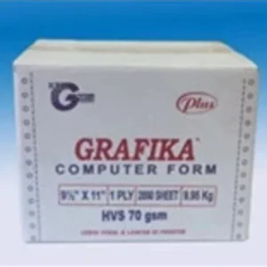 Kertas Komputer Grafika 1 PLY HVS Printer Industri
