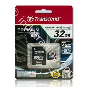 Micro Sd Transsend Class 10 300X Up To 45Mbps 