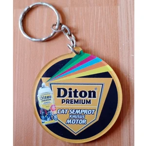 Gantungan kunci Akrilik custom Keychain Promosi