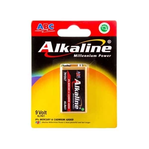 Battery Abc Alkalin Kotak 9V