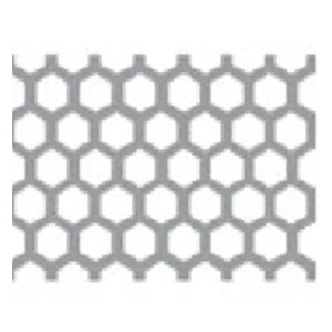 Plat Berlubang Motif Hexagonal Perforated
