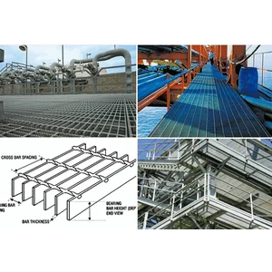 Grating Steel 3/16" x 1"x 90cm x6mtr (Plain)