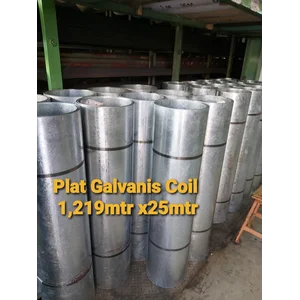 Plat Galvanis Coil 0.8mm 1.219mtrx25mtr