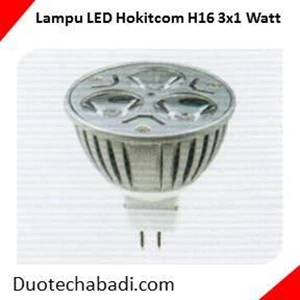 Lampu LED Hokitcom Type High Power Cup Series H16 3x1 Watt
