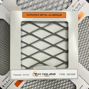 Expanded Mesh Aluminium 0.9mm - DD 1025