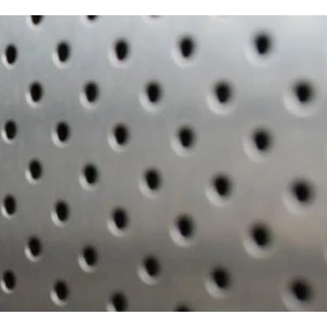 Plat Berlubang Perforated Metal Aluminum TAL 0.2 mm