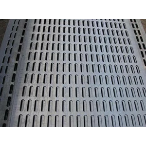 0.7 mm thick iron perforated plate 4'x8' dimensions 5x12.5mm capsule hole diameter 