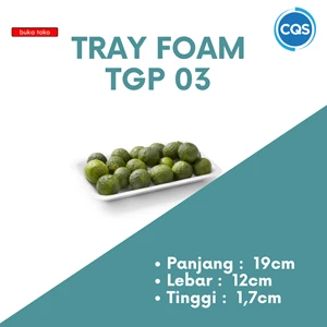 Styrofoam Tray TGP 03 - Tray Foam