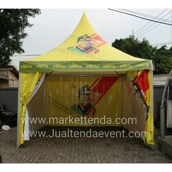 Tenda Sarnafil Promosi Ukuran 4X4 Meter
