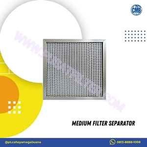 Medium Filter Separator Frame Wood Galvanized Alumunium
