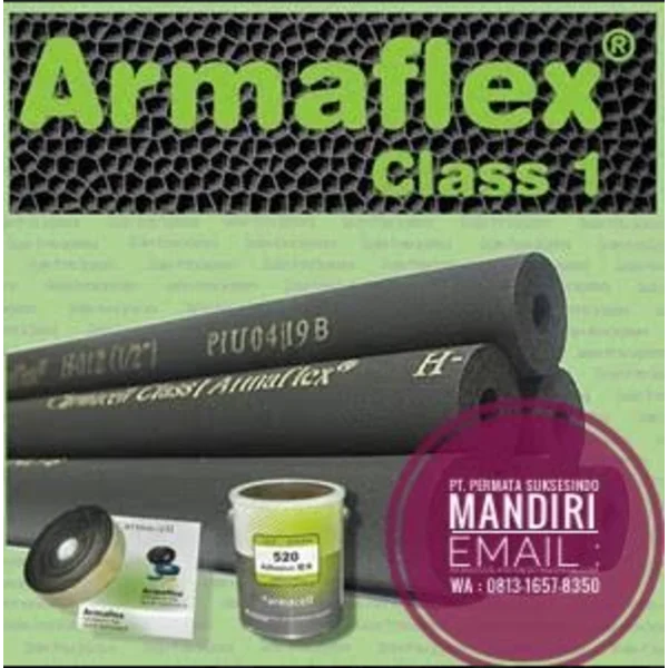 Isolasi Insulasi Pipa Armaflex Class 1 dan Class O