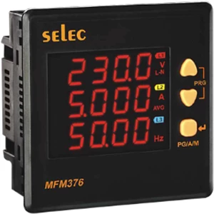 Multifunction Meter Selec type MFM376 Size 96 x 96
