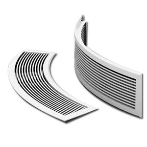 Bar Grille Frame Lengkung Natural / Powder Coating