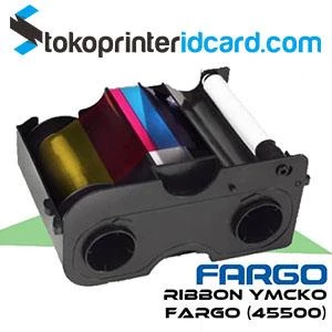 Cartridge Printer Ribbon YMCKO Fargo DTC1250e
