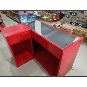 Meja Kasir Minimarket Standart Polos