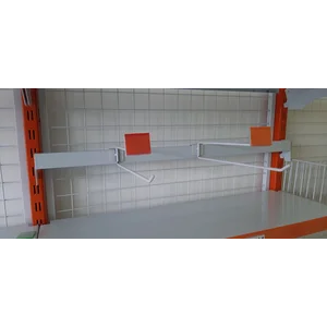 Double Hook Plat Display Minimarket panjang 30cm