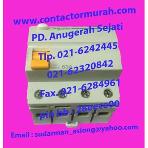 RCCB tipe DOM16794 Schneider Domae 63A