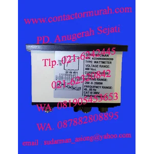 kW meter WTC96AN circular 5A