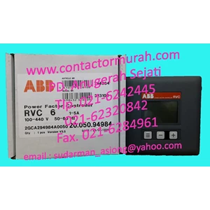 RVC 6 ABB power factor controller 