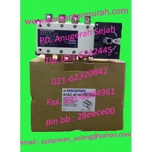 changeover switch 160A socomec 