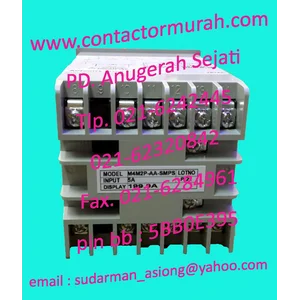 Autonics type M4M2P panel meter 5A