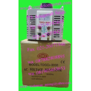 oki ac voltage regulator 3000VA TDGC2-3000