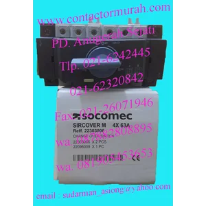 socomec 63 A tipe sircover m