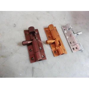 Grendel Besi Pintu bahan Alumunium
