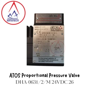ATOS Proportional Pressure Valve DHA -0631/2/M 24VDC 26