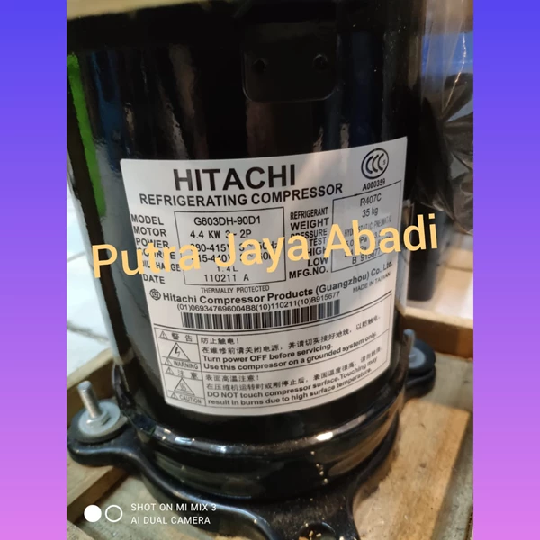 Kompresor AC Hitachi G603DH-90D1