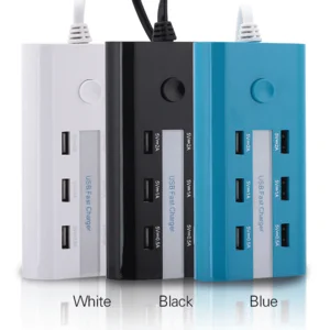RNAI-803 Fast Charger 6 Port Total 7A[an]