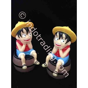 Powerbank Cartoon 3D Luffy Onepiece 3200Ma