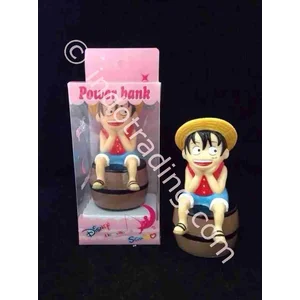 Powerbank Cartoon 3D Luffy Onepiece 3200Ma