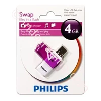 USB FLASHDRIVE PHILIPS VIVID 4GB 